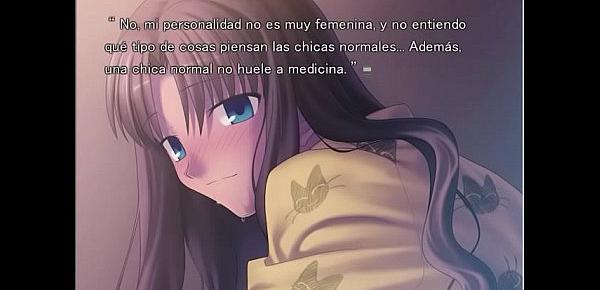  Fate Hollow Aataraxia Rin Tohsaka y Shirou Emiya sexo con amor (Beginners) español